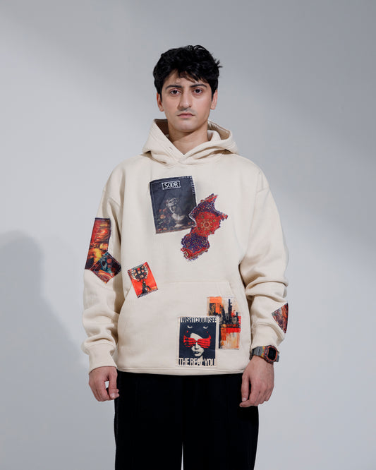 The SOOR Surrealist Archive Collage Hoodie