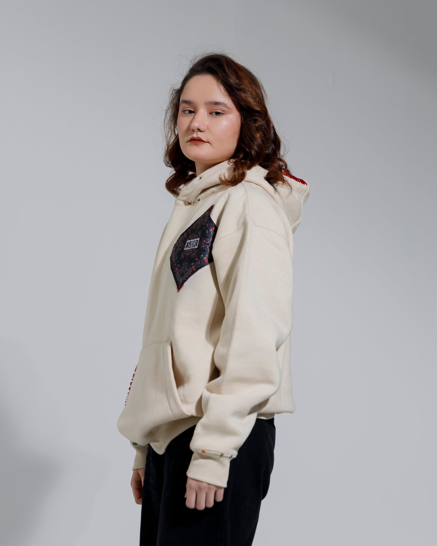 The Heirloom Bandana Patchwork Hoodie