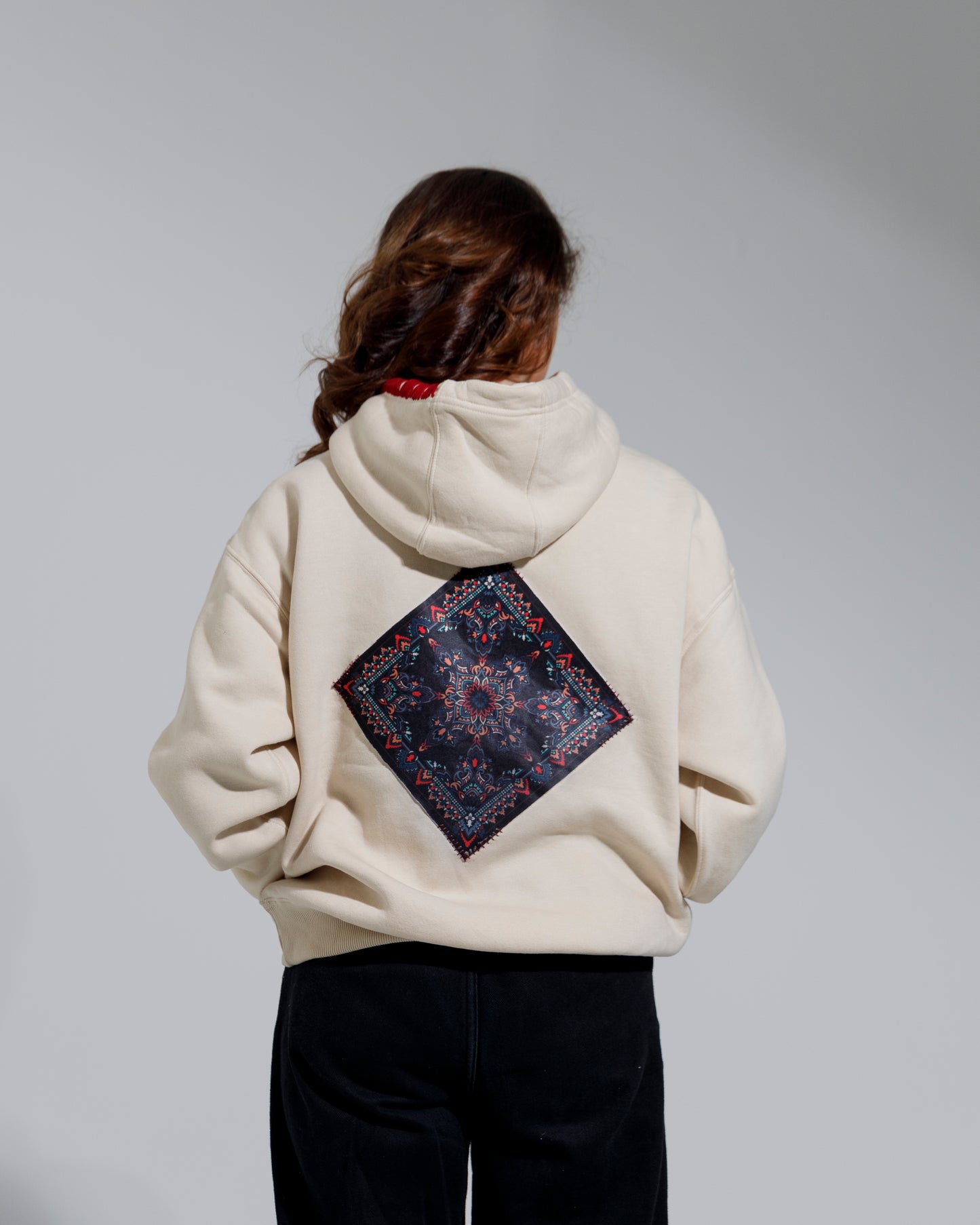 The Heirloom Bandana Patchwork Hoodie