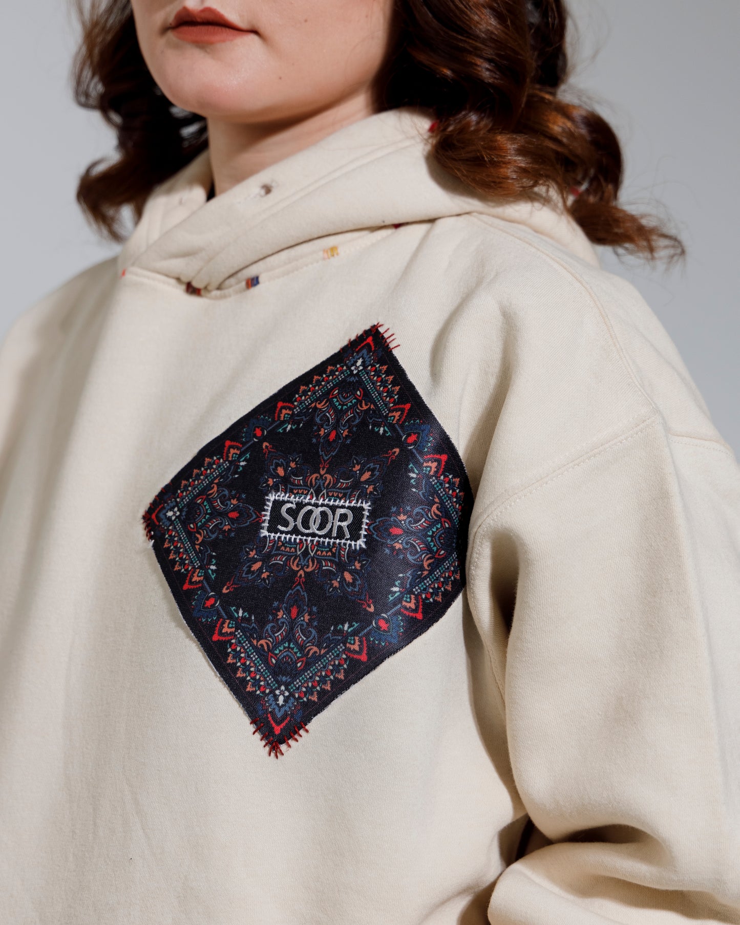 The Heirloom Bandana Patchwork Hoodie