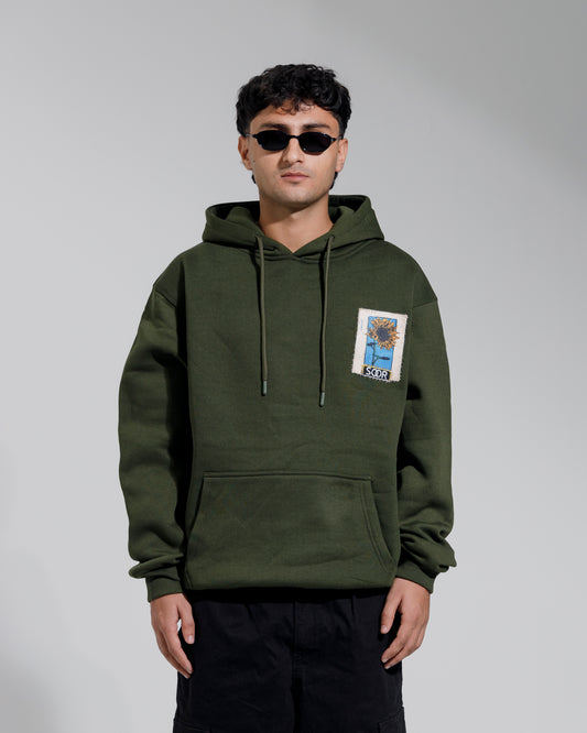 The "SUNFLOWER" Hoodie (Forest Green)