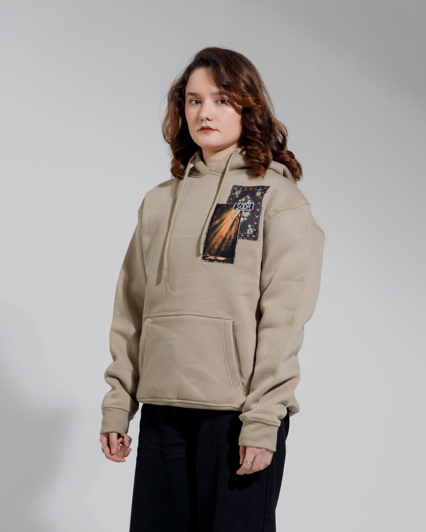 The Gilded Cathedral Patchwork Hoodie